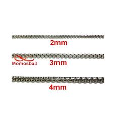 Chaine En Acier Inoxydable Argenté - Taille 2mm au meilleur prix au Maroc