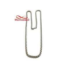 Chaine En Acier Inoxydable Argenté - Taille 4mm au meilleur prix au Maroc