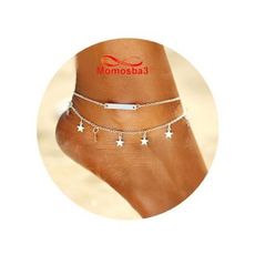Chaîne De Cheville Pour Femme Bracelet De Pied - Argenté au meilleur prix au Maroc