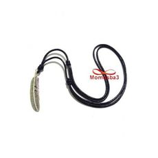 Collier Fil Noir Réglable Avec Pendentif Plume A la Mode - Unisex au meilleur prix au Maroc
