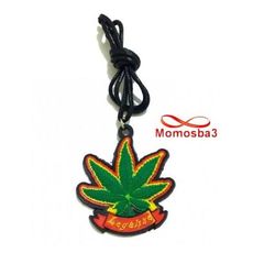 Collier Fil Noir Réglable Avec Pendentif Legalize Marijuana Silicone - Unisex au meilleur prix au Maroc