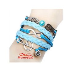 Bracelet Femme Fil Et Cuir Avec 3 Pendentifs FASHION - 2019 au meilleur prix au Maroc