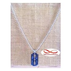 Chaine En Acier Inoxydable Avec Pendentif Rasoir Noir au meilleur prix au Maroc