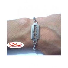 Gourmette Pendentif Rasoir (MADE IN ITALY) au meilleur prix au Maroc