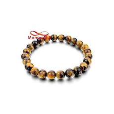 Agate Pierres Naturelle TIGER Eye - élastique au meilleur prix au Maroc