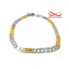 Gourmette En Acier Inoxydable DORE & Argenté au meilleur prix au Maroc