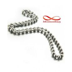 Collier Gi's En Boules D'acier Inoxydable au meilleur prix au Maroc