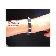 Bracelet En Silicon Et Acier Inoxydable - Unisex au meilleur prix au Maroc