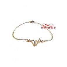 Bracelet Hearbeat En Acier Inoxydable Argenté Pour Femmes au meilleur prix au Maroc