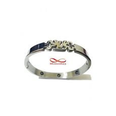 Bracelet En Acier Inoxydable Argenté - Unisex au meilleur prix au Maroc
