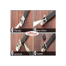 Bracelet En Acier Inoxydable Et Silicone Pour Homme - (Réglable) au meilleur prix au Maroc