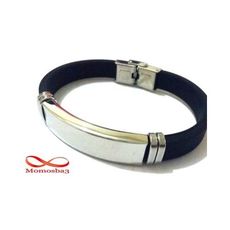 Bracelet En Silicon Et Acier Inoxydable (Réglable) au meilleur prix au Maroc