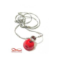 Chaine Pour Femme Avec Pendentif Cloche ROUGE Avec Coeur au meilleur prix au Maroc