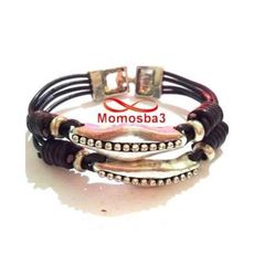 Bracelet Cuir MARRON - Unisex au meilleur prix au Maroc