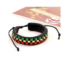 Bracelet Skye Noir Avec 3 Couleurs - Fil Réglable au meilleur prix au Maroc