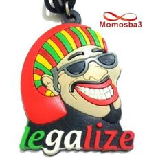 Collier Fil Noir Réglable Avec Pendentif Legalize Silicone - Unisex au meilleur prix au Maroc