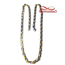 Chaîne En Acier Inoxydable Argenté + DORE au meilleur prix au Maroc