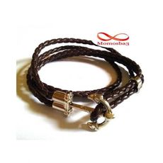 Bracelet Marine Cuir MARRON - Unisex au meilleur prix au Maroc