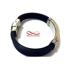 Bracelet En Silicon Et Acier Inoxydable (Réglable) au meilleur prix au Maroc