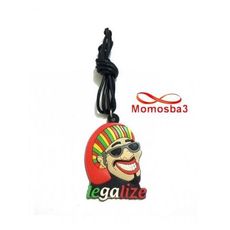 Collier Fil Noir Réglable Avec Pendentif Legalize Silicone - Unisex au meilleur prix au Maroc