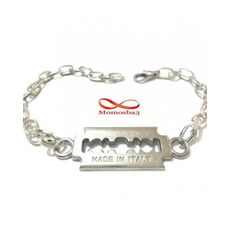 Gourmette Pendentif Rasoir (MADE IN ITALY) au meilleur prix au Maroc