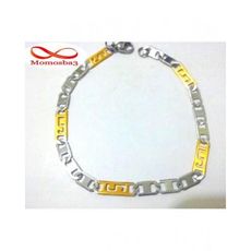 Gourmette En Acier Inoxydable DORE & Argenté au meilleur prix au Maroc