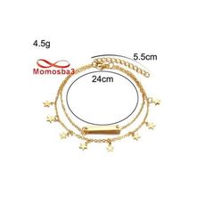 Chaîne De Cheville Pour Femme Bracelet De Pied - DORE au meilleur prix au Maroc