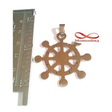 Chaine avec Pendentif Marine Direction Du Navire En Acier Inoxydable au meilleur prix au Maroc