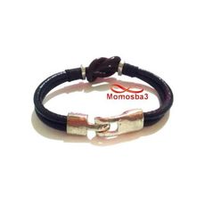 Bracelet Marine Cuir MARRON - Unisex au meilleur prix au Maroc
