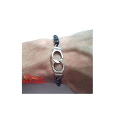 Agate Bracelet Hématite Avec Pendentif Menotte Freedom Unisex - Fil Réglable au meilleur prix au Maroc