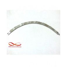 Bracelet En Acier Inoxydable - Argent & DORE au meilleur prix au Maroc