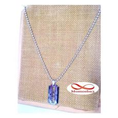 Chaine En Acier Inoxydable Avec Pendentif Rasoir Noir au meilleur prix au Maroc