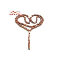 Collier Agate Bois MARRON + Perle Noir au meilleur prix au Maroc