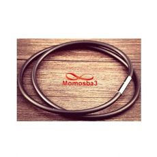 Collier Et Bracelet 3 Tour Cuir MARRON 54cm Fermoir En Acier Inoxydable Argenté au meilleur prix au Maroc