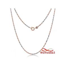 Chaîne En Acier Inoxydable + Plaqué OR JAUNE Torsadé Unisex au meilleur prix au Maroc