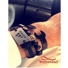 Bracelet Clé Mécanique Noir a La Mode au meilleur prix au Maroc