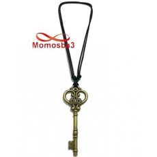 Collier Grande Clé BRONZE Avec Fil Réglable - Unisex au meilleur prix au Maroc