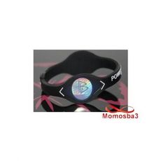 Bracelet Énergie Santé Silicone Hologramme Aléatoire - Noir au meilleur prix au Maroc