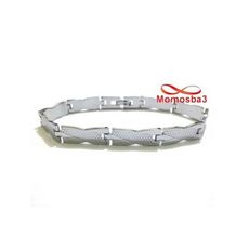 Bracelet En Acier Inoxydable Argenté - Unisexe au meilleur prix au Maroc