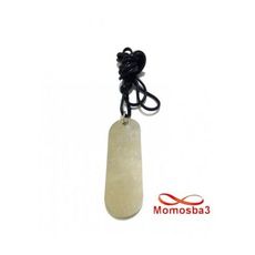 Collier Fil Noir Réglable Avec Pendentif Plaque GUCCI En Acier Inoxydable au meilleur prix au Maroc