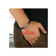 Bracelet En Acier Inoxydable Et Silicone (Réglable) au meilleur prix au Maroc