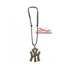 Collier Fil Noir Réglable Avec Pendentif New York City Logo BRONZE (Unisex) au meilleur prix au Maroc
