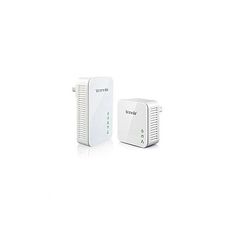 Kit Mini adaptateur CPL P200 BLANC + Powerline Extender wifi  N300  PW201A -BLANC au meilleur prix au Maroc