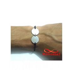 Bracelet King Of Morocco Fil Noir Pendentif 2 Pièces En Acier Inoxydable Unisex au meilleur prix au Maroc