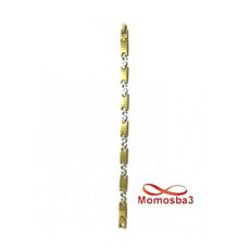 Bracelet En Acier Inoxydable Argenté + DORE Unisex Réglable au meilleur prix au Maroc