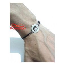 Bracelet Fil Noir Avec Pendentif Khmissa En Acier Inoxydable Avec Pierres au meilleur prix au Maroc