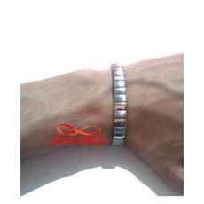 Bracelet En Acier Inoxydable Argenté - Unisexe au meilleur prix au Maroc