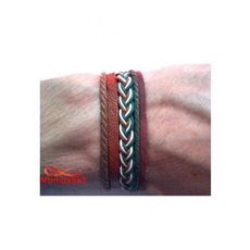 Bracelet Torsadé Cuir Et Fil Réglable - Unisex au meilleur prix au Maroc