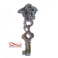 Chaine Avec Pendentif Clé En Acier Inoxydable - Unisex au meilleur prix au Maroc