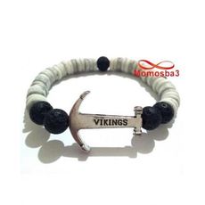 Agate Pierre Naturelle Avec Pendentif Ancre Vikings Unisex au meilleur prix au Maroc